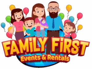 Family First Events and Rentals Logo
