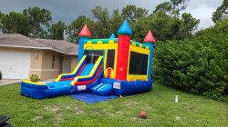 IMG 20220703 183436884 1672464021 Green and Blue Bounce House / Slide Combo