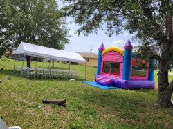 5548 1672463577 Cotton Candy Bounce Package (18 Chairs & 3 Tables)