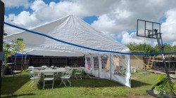 IMG 20221029 121827716 1667262981 20 FT x 30 FT Tent Package (48 White Chairs & 8 Rectangle Ta