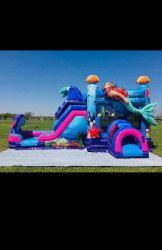 Under The Sea Bounce House / Slide Combo