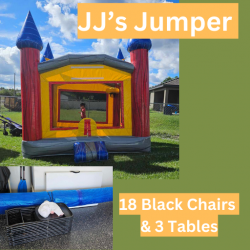 JJ's Jumper Package (18 Black & 3 Tables)