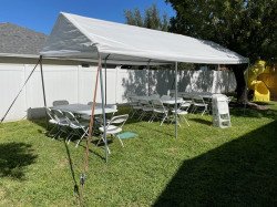 IMG 20231030 174545 1703737282 10 FT x 20 FT Frame Party Tent - White (Without Walls)