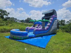 received 242663295369178 1702766453 18 FT Purple Palm Water Slide