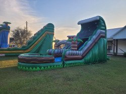20221011 174449 1704341411 19 FT Jungle Water Slide Package (18 Black Chairs and 3 rec