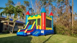IMG 20221007 180232686 1704242391 Green and Blue Bounce House / Slide Combo