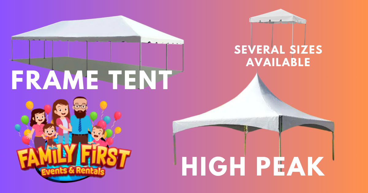 Tent Rentals In Fort Myers, FL - Family First Events and Rentals