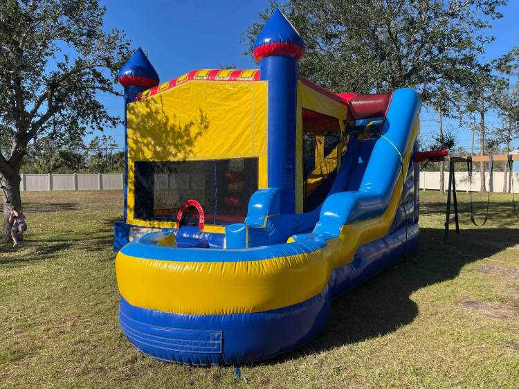 Yellow and Blue Slide Combo