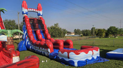 462577975 913871307064732 5481700863369952486 n 1732579812 25 FT Red White and Cool Water Slide