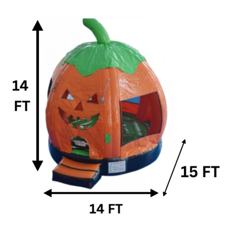 Jack O' Lantern Bounce House