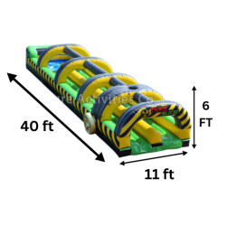 40 FT DL Foam Caustic Slip and Slide