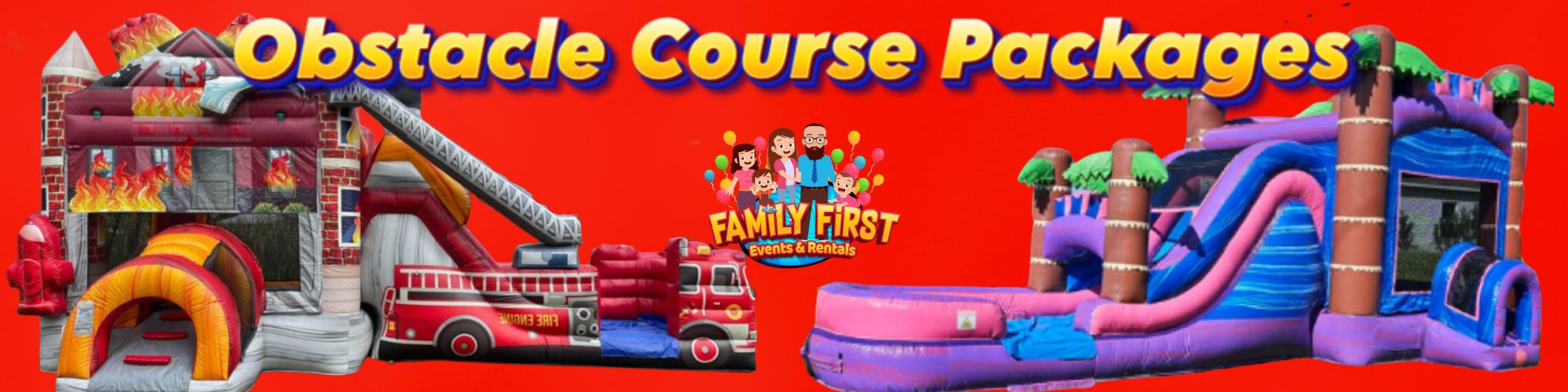 Obstacle Course Rentals In Fort Myers, FL. - Family First Events