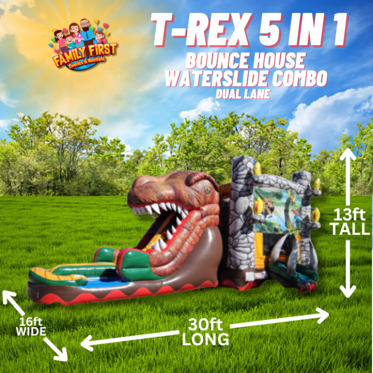 5 In 1 TRex Dual Lane Combo