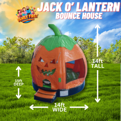 Jack O' Lantern Bounce House