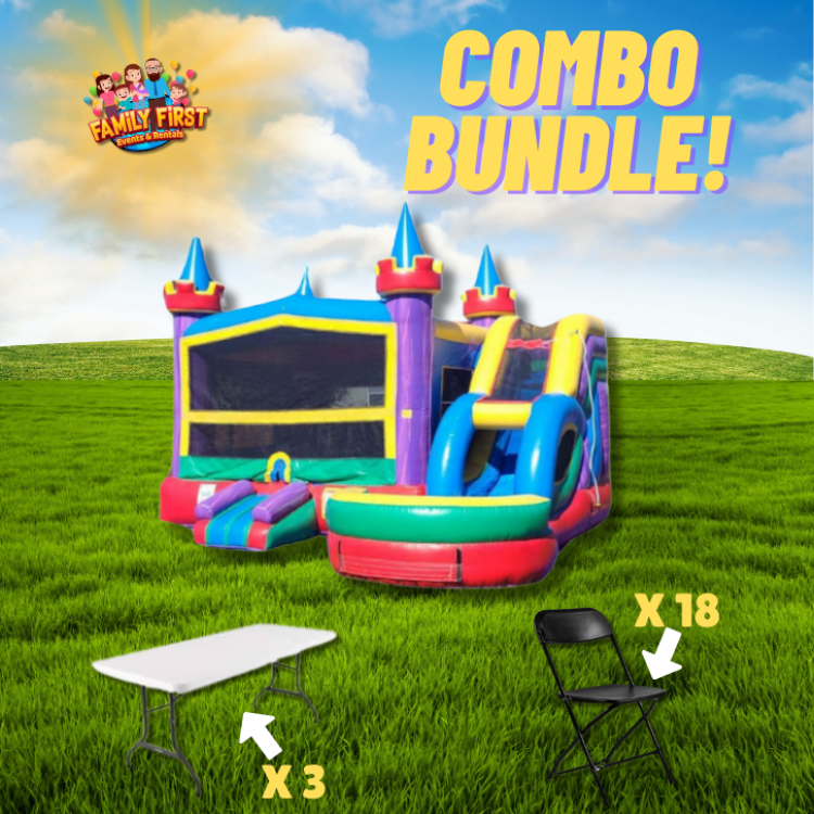 Bounce House/Slide Combo Packages