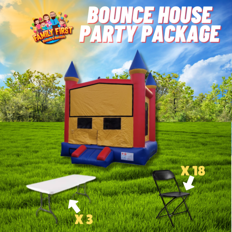 Iron Castle Package (18 Black Chairs & 3 Tables)