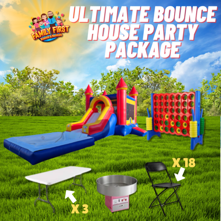 Ultimate Bounce House/ Waterslide Combo package #1