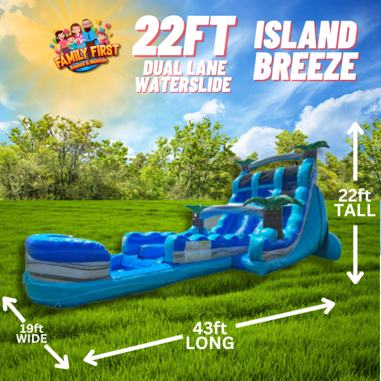 22 FT Dual Lane Island Breeze