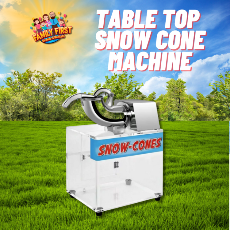 Table Top Snow Cone Machine