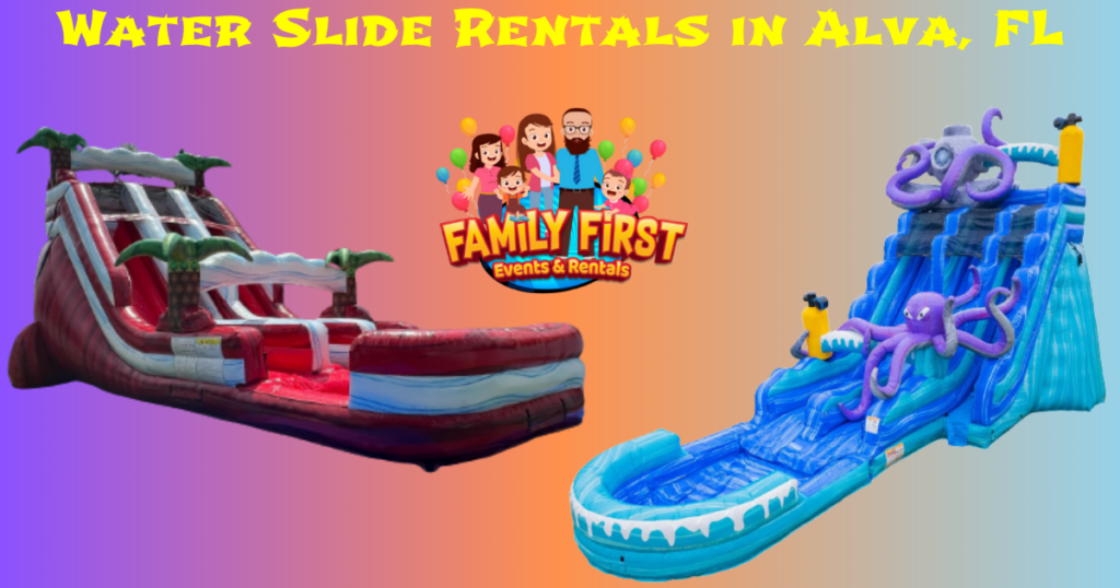 Water Slide Rentals In Alva, FL - Family First Events & Rentals