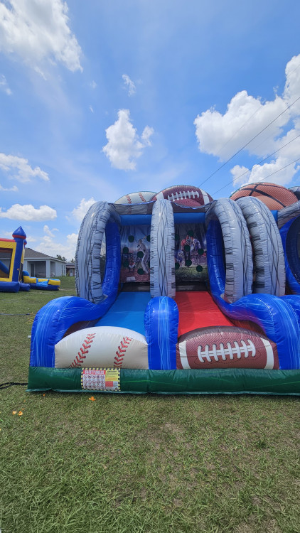 2 In 1 Sports game (Baseball and Football)