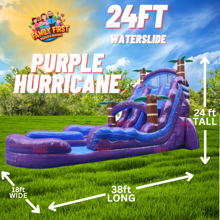 24 FT Purple Hurricane DL