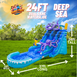 24 Ft Dual Lane Deep Sea Package