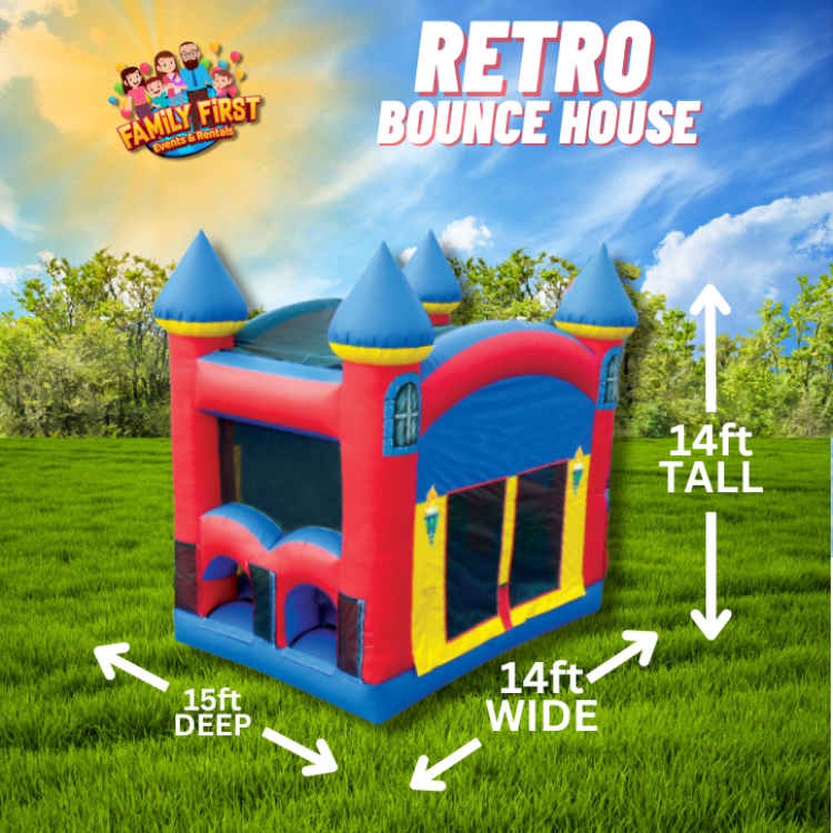 Retro  Bounce House