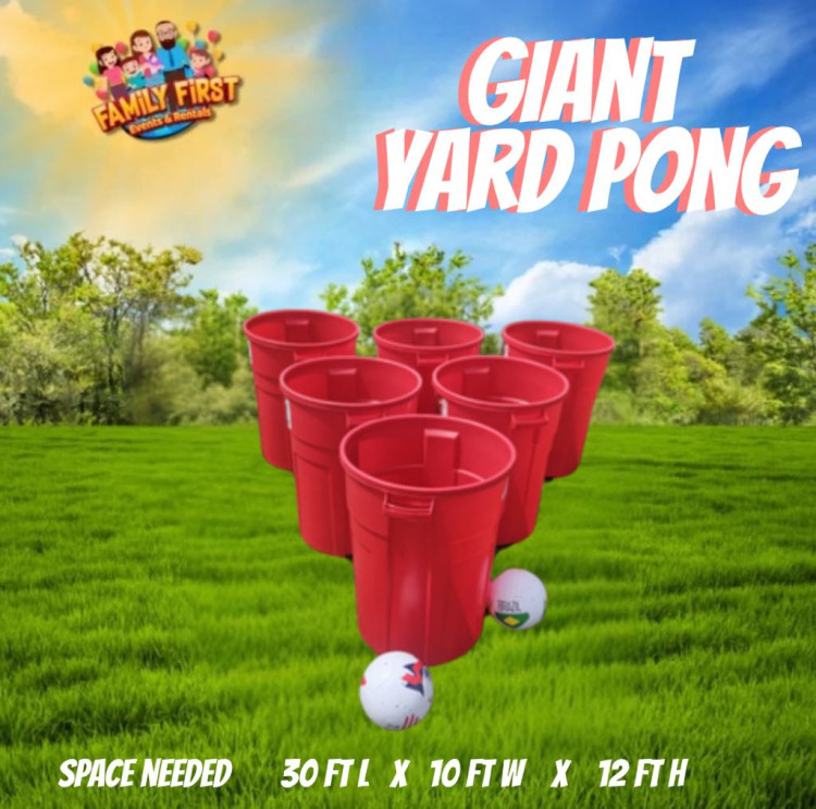 Giant Yard Pong