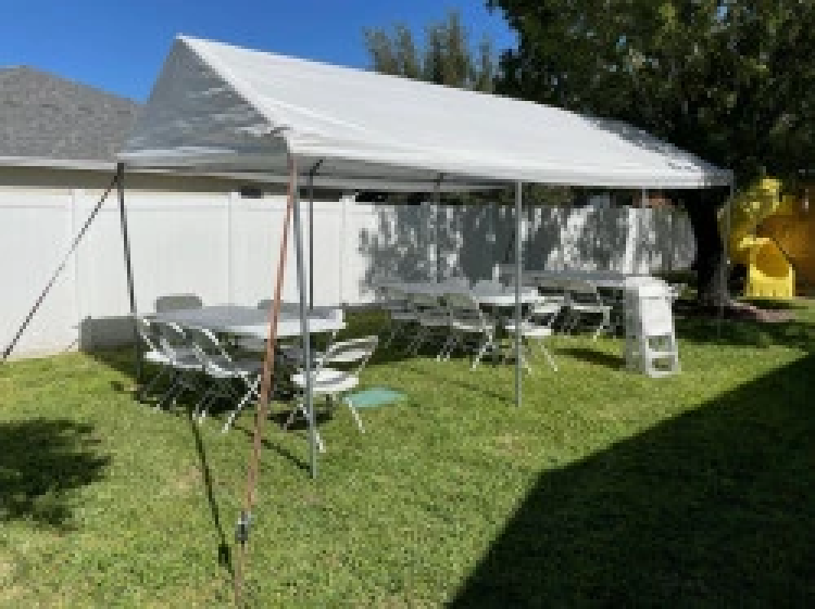 10 FT x 20 FT Frame Tent Package (18 B & 2 Round)