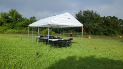 10 FT x 20 FT Frame Tent Package (18 W & 2 Round)