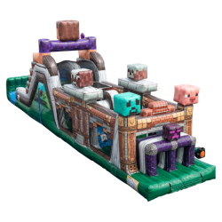 47 FT Pixelated Obstacle Course