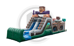 47 FT Pixelated Obstacle Course Package (18 B & 3 - 6 FT)