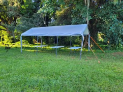10 FT x 20 FT Frame Tent Package (18 W & 3 - 6 FT)