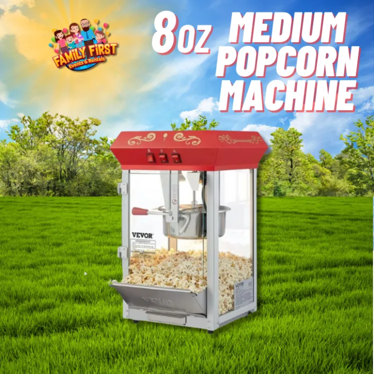 Med Size Popcorn Machine 8 OZ