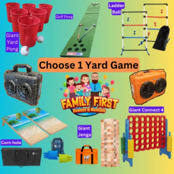 Choose20120yard20game 1757782512 Ultimate Bounce House Party Package #B