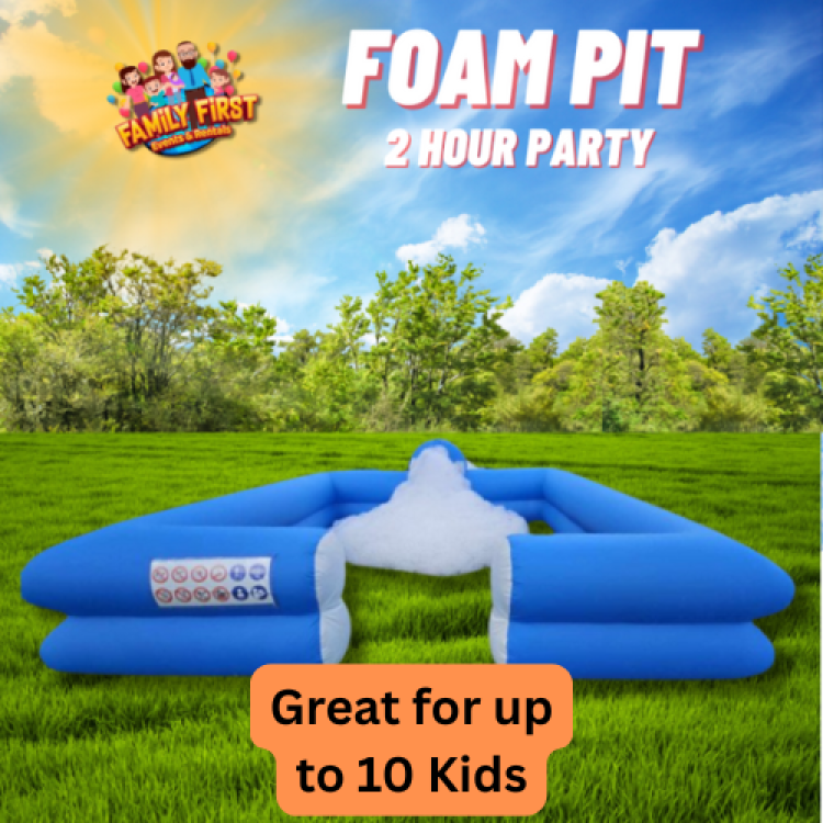 Foam Pit w/ 2 hour foam party