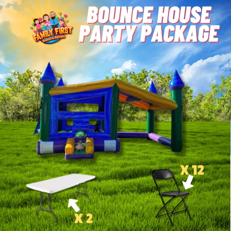 Cabana Bounce Package (12 B & 2 - 6 FT)