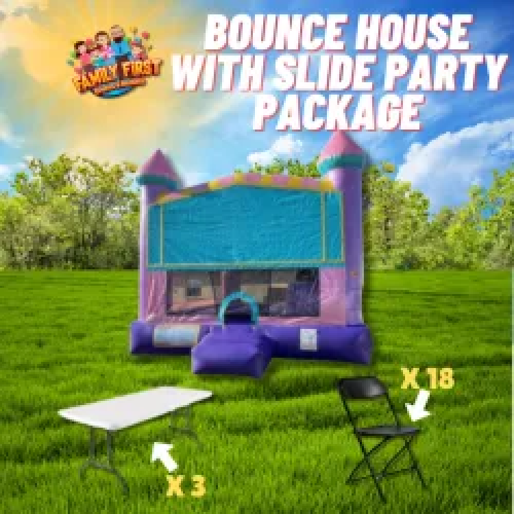 Glitter Bounce & Slide Package (18 W & 3 - 6 FT)