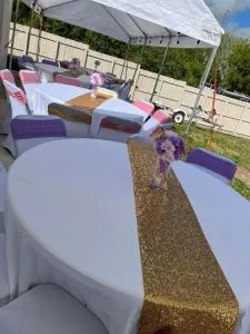 Tables and Chairs, Event Decor