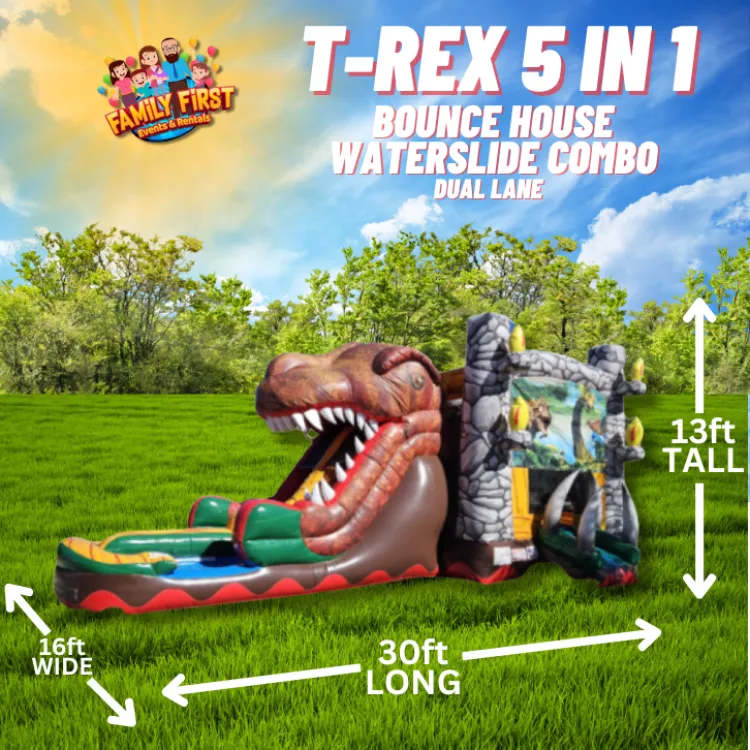 T-Rex 5 in 1 Dual Lane Combo