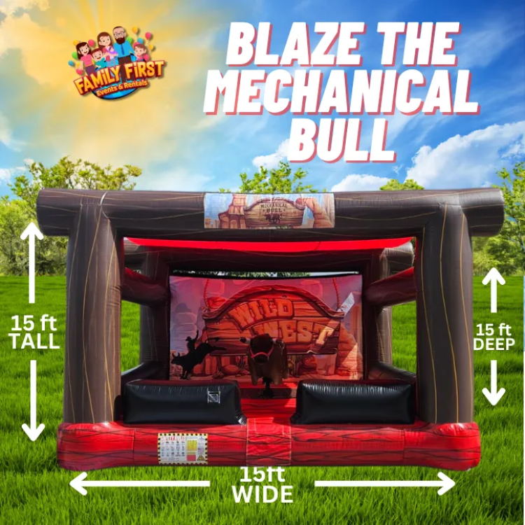 Blaze The Mechanical Bull (3 Hour Rental Minimum) Blaze The Mechanical Bull (3 Hour Rental Minimum)