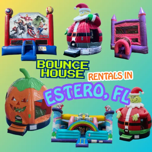 #1 Bounce House Rental in Estero, Fl - Family First Events and Rentals