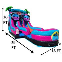 1820ft20DL20Beach20Vibes2 1764110465 18ft Dual Lane Beach Vibes Package (18 B & 3 - 6 FT)