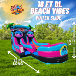 18ft Dual Lane Beach Vibes Package (18 B & 3 - 6 FT)