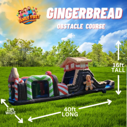 Gingerbread Obstacle Course