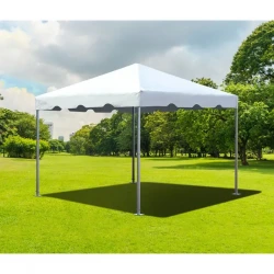 10 FT x 10 FT Frame Party Tent - White (Without Walls)