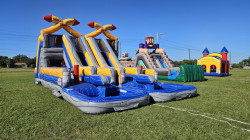 crissLR 1768338578 17 FT Dual Criss Cross Dash Wet n Dry Obstacle