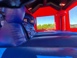 spider1 1768337479 Spiderman Bounce House/ Slide Combo