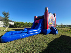 spider2 1768337479 Spiderman Bounce House/ Slide Combo